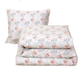 Moodit Duvet cover Odil Dandelion Orange Blue 240 x 220 cm Cotton