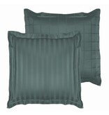 De Witte Lietaer Taie d'oreiller Zygo Atlantic - 63 x 63 cm - Verte - Satin de coton