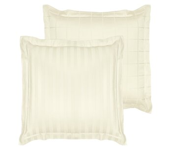 De Witte Lietaer Pillowcase Zygo Ivory 63 x 63 cm Cotton Satin
