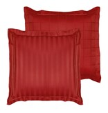 De Witte Lietaer Kussensloop Zygo Chili Pepper - 63 x 63 cm - Rood - Katoen Satijn