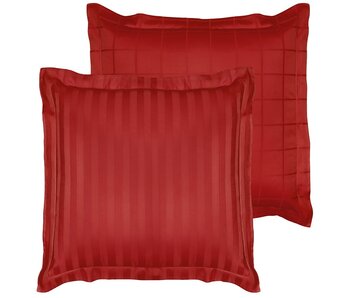 De Witte Lietaer Pillowcase Zygo Chili Pepper 63 x 63 cm Cotton Satin