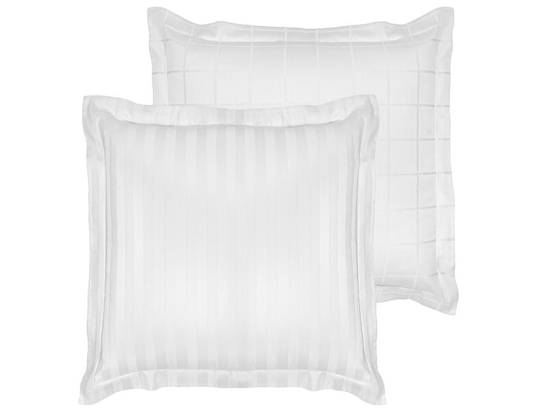 De Witte Lietaer Pillowcase Zygo White - 63 x 63 cm - White - Cotton Satin
