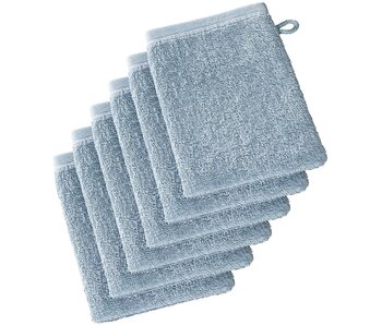 De Witte Lietaer Imagine Oxyde 1266 Washcloths Set of 6, 16.5 x 22 cm Cotton
