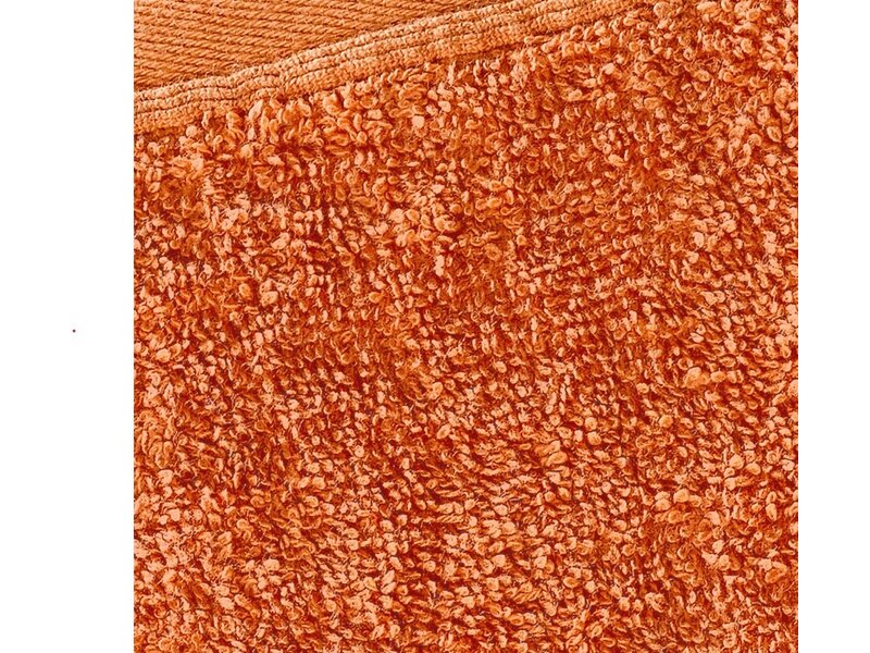 De Witte Lietaer Waschlappen in Dusty Orange – 16,5 x 22 cm – 6er-Pack – Orange – Baumwolle