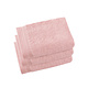 Gästetücher Contessa Pearl Pink 40 x 60 cm 3-teilig Baumwolle