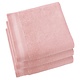 Contessa Pearl Pink Towel Set of 3 50 x 100 cm Cotton