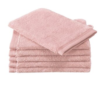 De Witte Lietaer Contessa Pearl Pink Washcloths, 6 pcs., 16 x 21 cm, Cotton