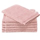Contessa Pearl Pink Washcloths, 6 pcs., 16 x 21 cm, Cotton