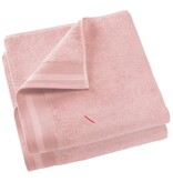 De Witte Lietaer Serviettes de bain Contessa rose perle - Lot de 2 - 70 x 140 cm - Rose - Coton