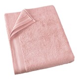 De Witte Lietaer Serviette de bain Contessa rose perle - 100 x 150 cm - Rose - Coton