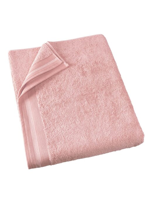 De Witte Lietaer Badetuch Contessa Pearl Pink 100 x 150 cm Baumwolle