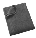 De Witte Lietaer Badlaken Imagine Anthracite - 90 x 200 cm - Zwart - Katoen