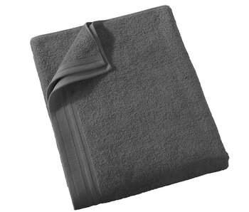 De Witte Lietaer Imagine Anthracite Bath Towel 90 x 200 cm Cotton