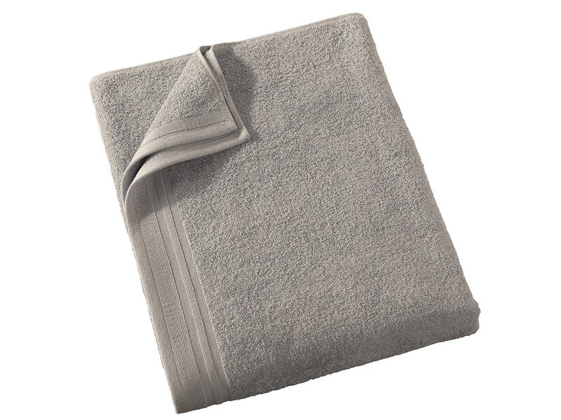 De Witte Lietaer Imagine Taupe 1084 Badetuch – 90 x 200 cm – Taupe – Baumwolle