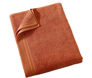 De Witte Lietaer Serviette de bain Imagine Dusty Orange 90 x 200 cm en coton