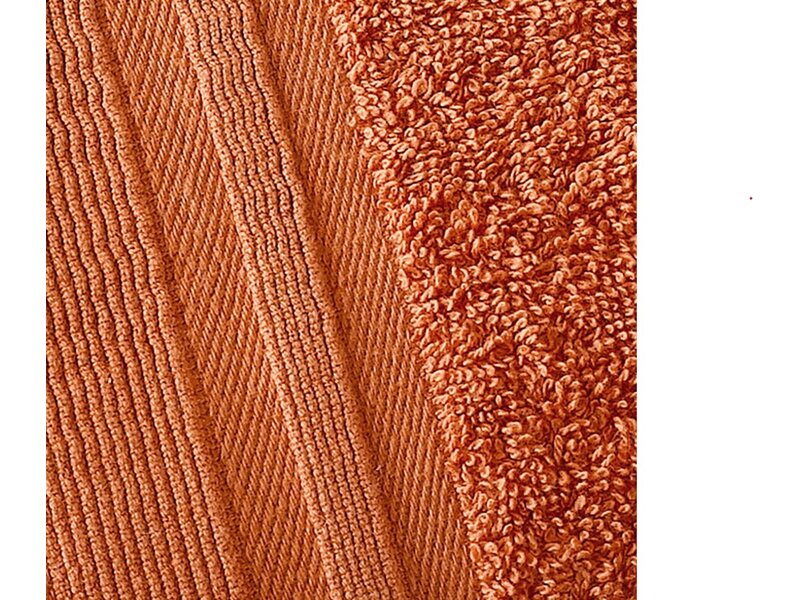 De Witte Lietaer Imagine Badetuch in staubigem Orange – 90 x 200 cm – Orange – Baumwolle