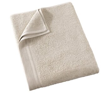 De Witte Lietaer Serviette de bain Imagine Birch Beige 90 x 200 cm en coton