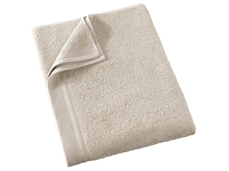 De Witte Lietaer Imagine Birch Beige Bath Towel - 90 x 200 cm - Cotton