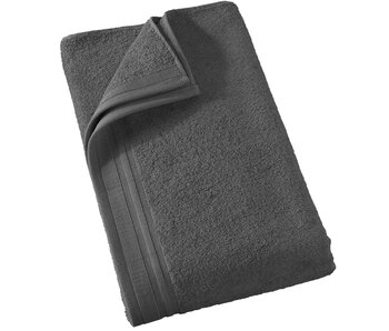 De Witte Lietaer Imagine Anthracite Bath Towel 90 x 150 cm Cotton