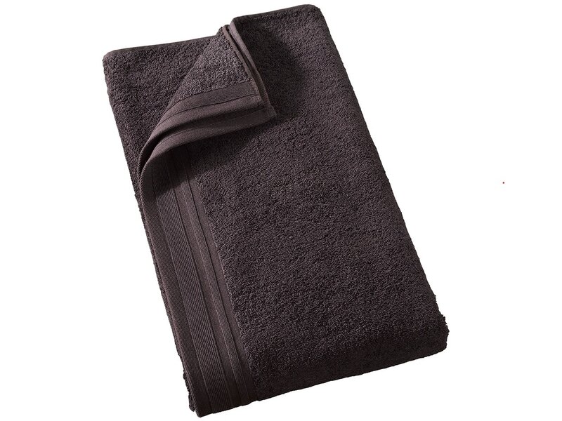 De Witte Lietaer Imagine Badetuch in Fudge Brown - 90 x 150 cm - Baumwolle