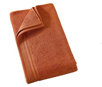 De Witte Lietaer Serviette de bain Imagine Dusty Orange 90 x 150 cm en coton