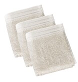 De Witte Lietaer Imagine Birch Beige Guest Towels - Set of 3 - 30 x 50 cm - Beige - Cotton