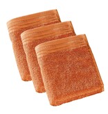 De Witte Lietaer Serviettes d'invités Imagine Dusty Orange - lot de 3 - 30 x 50 cm - Orange - Coton