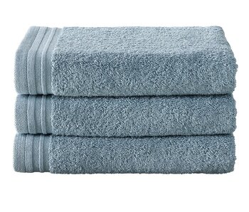 De Witte Lietaer Lot de 3 serviettes Imagine Anthracite, 50 x 100 cm, 100 % coton