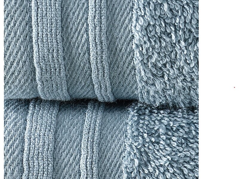 De Witte Lietaer Serviette Imagine Anthracite - 50 x 100 cm - Lot de 3 - Noir - Coton