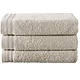 Imagine Birch Beige Towel Set of 3 50 x 100 cm Cotton