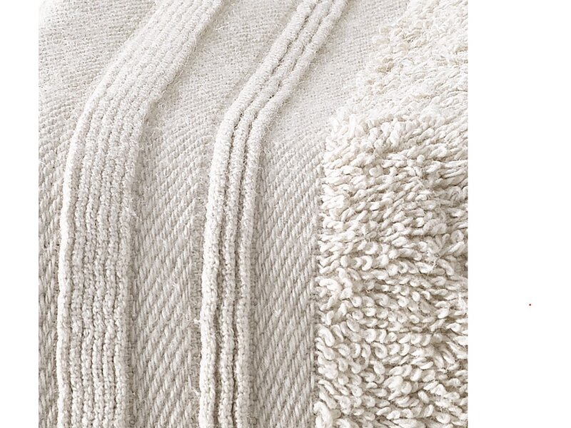 De Witte Lietaer Imagine Birkenhandtuch – 50 x 100 cm – 3-teilig – Beige – Baumwolle