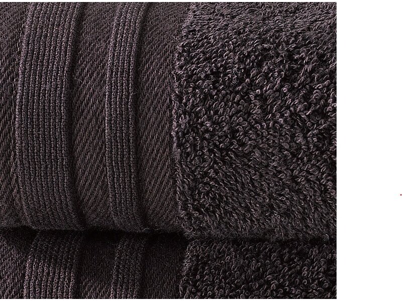 De Witte Lietaer Imagine Badetuch in Fudge Brown – 70 x 140 cm – 2er-Set – Braun – Baumwolle