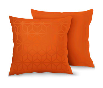 De Witte Lietaer Pillowcase Skyscraper Gold Flame 60 x 70 cm Cotton Satin