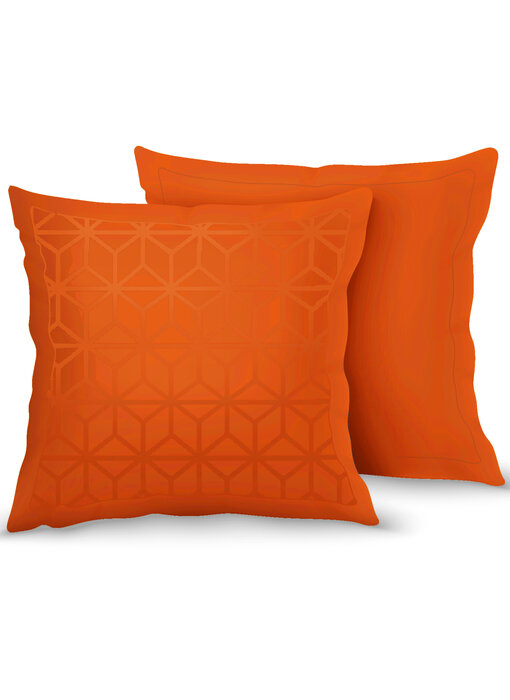 De Witte Lietaer Pillowcase Skyscraper Gold Flame 60 x 70 cm Cotton Satin