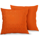 De Witte Lietaer Pillowcase Skyscraper Gold Flame - 50 x 70 cm - Cotton Satin