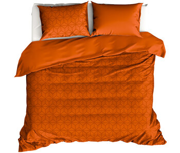 De Witte Lietaer Duvet cover Skyscraper Gold Flame 260 x 240 cm Cotton Satin