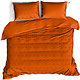 Housse de couette Skyscraper Flamme Dorée 200 x 200 cm en satin de coton
