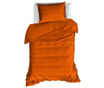 De Witte Lietaer Duvet cover Skyscraper Flame 140 x 200/220 cm Cotton Satin