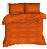De Witte Lietaer Housse de couette Zygo Gold Flame - 200 x 200 cm - Orange - Satin de coton