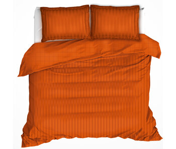 De Witte Lietaer Housse de couette Zygo Gold Flame 200 x 200 cm en satin de coton