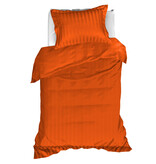 De Witte Lietaer Housse de couette Zygo Gold Flame - 140 x 200/220 cm - Orange - Satin de coton