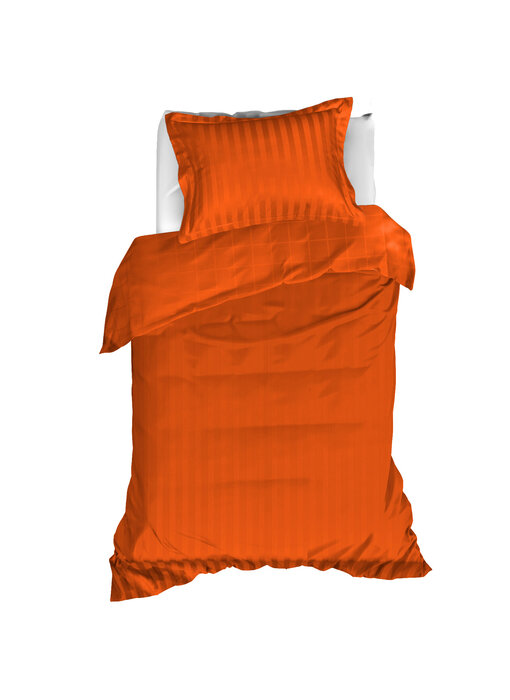 De Witte Lietaer Dekbedovertrek Zygo Gold Flame 140 x 200/220 cm Katoen Satijn