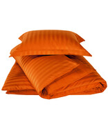De Witte Lietaer Housse de couette Zygo Gold Flame - 140 x 200/220 cm - Orange - Satin de coton