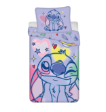 Disney Lilo & Stitch Dekbedovertrek Stars - 140 x 200 cm / 70 x 90 cm - Katoen