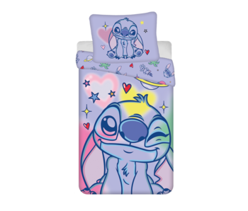 Disney Lilo & Stitch Bettbezug Sterne 140 x 200 cm / 70 x 90 cm Baumwolle
