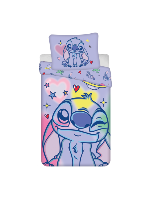 Disney Lilo & Stitch Dekbedovertrek Stars 140 x 200 cm / 70 x 90 cm Katoen