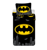 Batman Dekbedovertrek Logo - 140 x 200 cm + 70 x 90 cm - Katoen