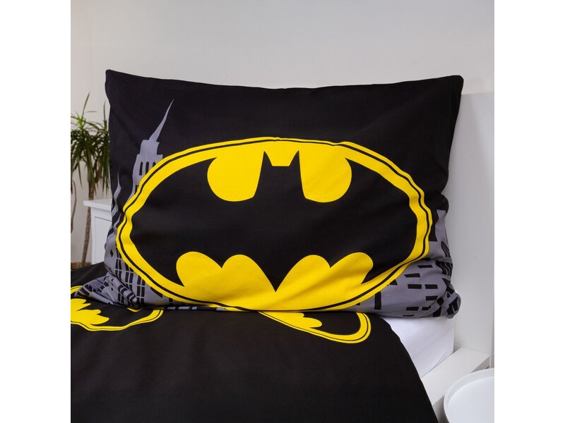 Batman Duvet cover Logo - 140 x 200 cm + 70 x 90 cm - Cotton