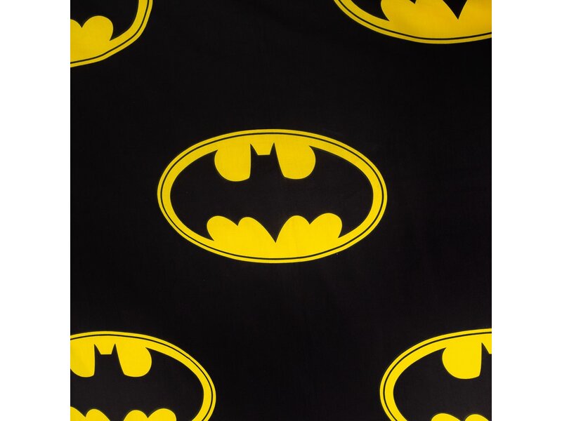 Batman Bettbezug mit Logo – 140 x 200 cm + 70 x 90 cm – Baumwolle