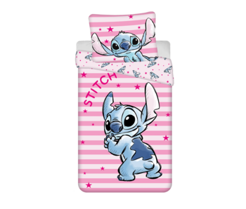 Disney Lilo & Stitch Housse de couette 140 x 200 + 70 x 90 cm en coton